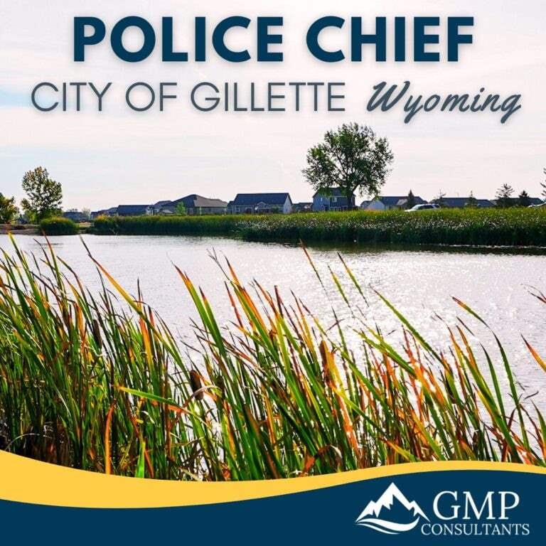Police Chief recruitment announcement for City of Gillette