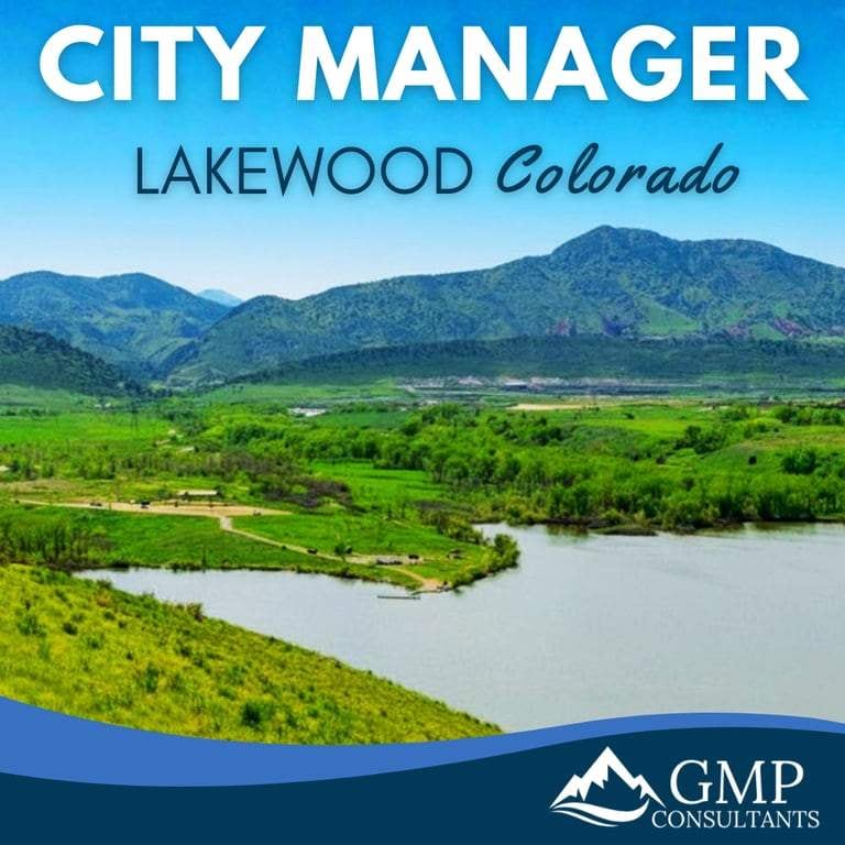 City Manager recruitment announcement for City of Lakewood