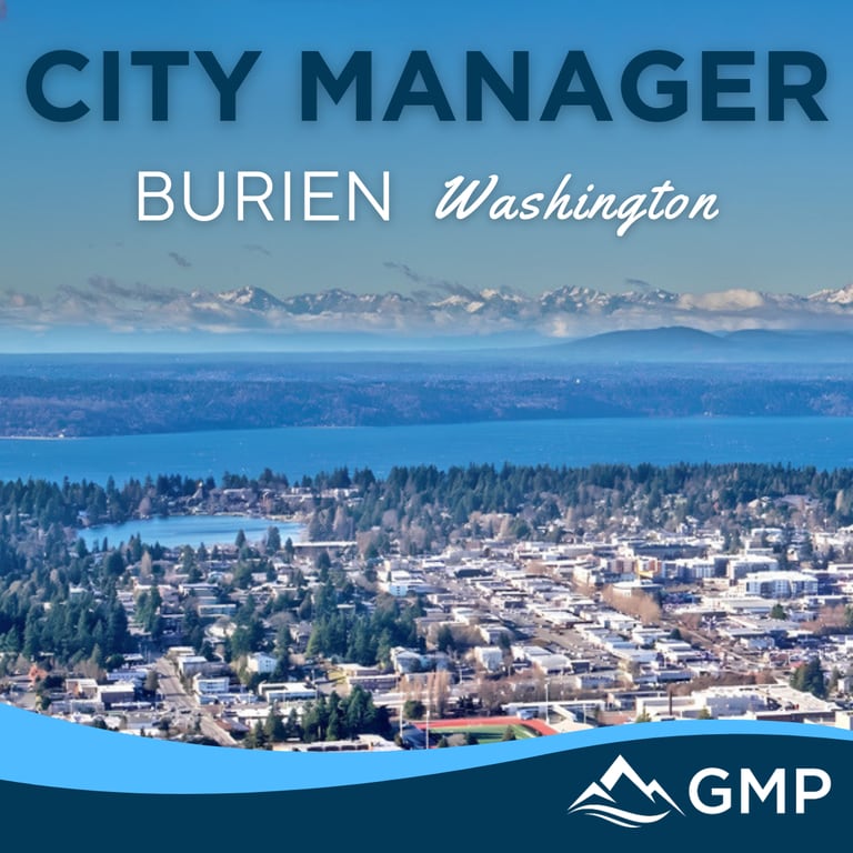 City of Burien, WA City Manager recruitment announcement