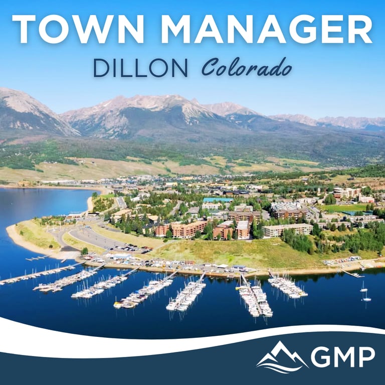 Town of Dillon, CO Town Manager recruitment announcement