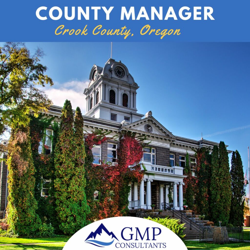 County Manager for Crook County, Oregon